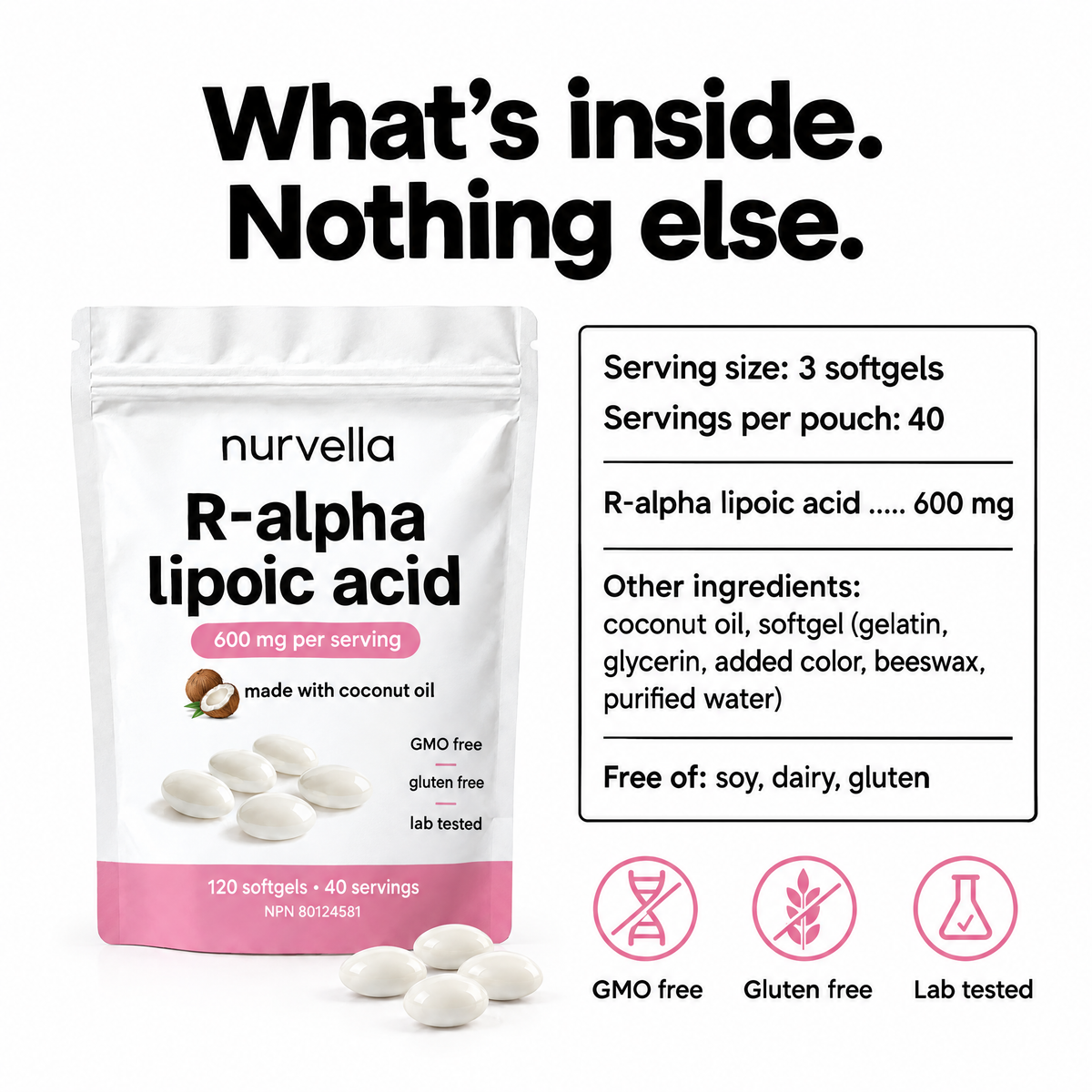Nurvella R-Alpha Lipoic Acid (R-ALA)