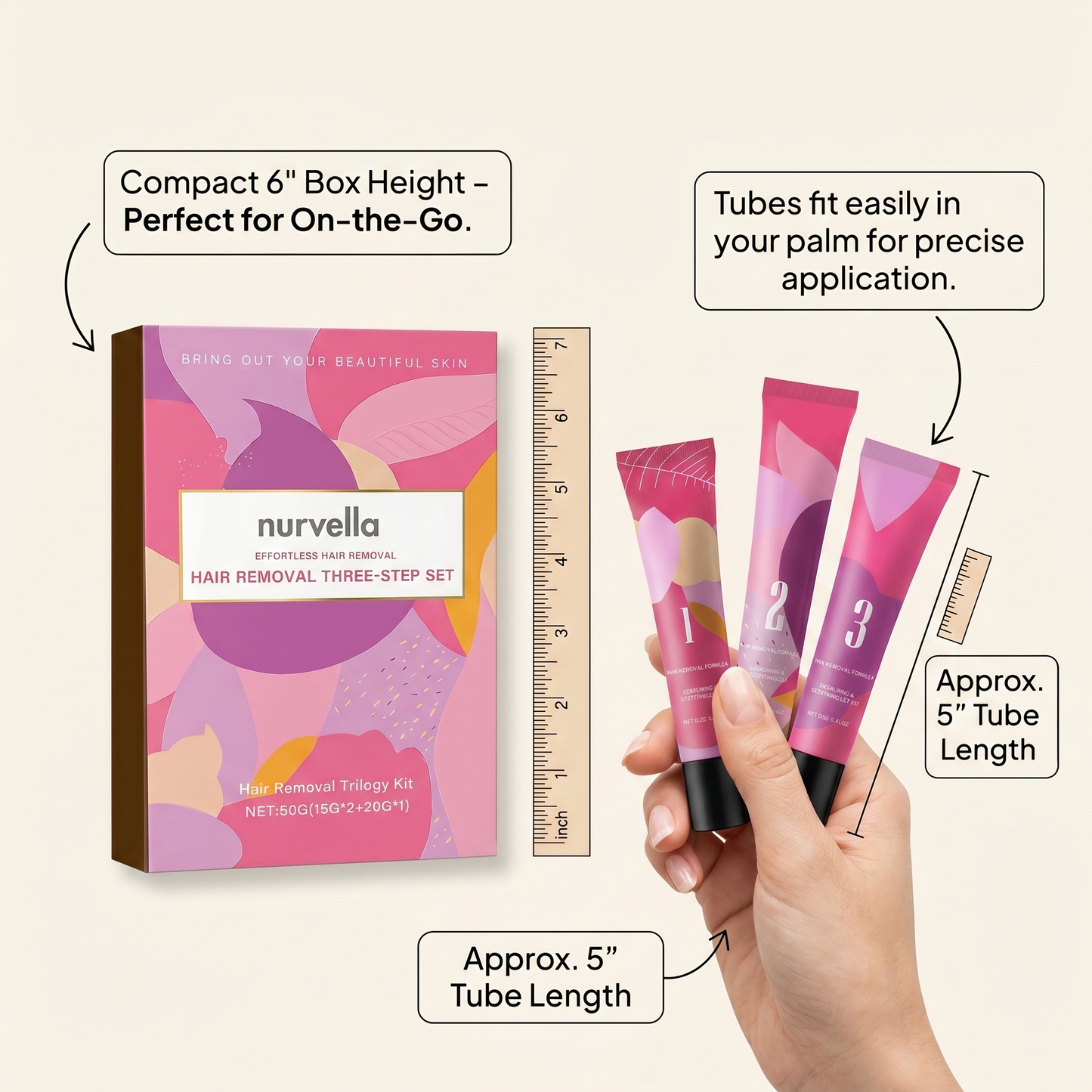 Nurvella Hair Removal Trilogy Kit
