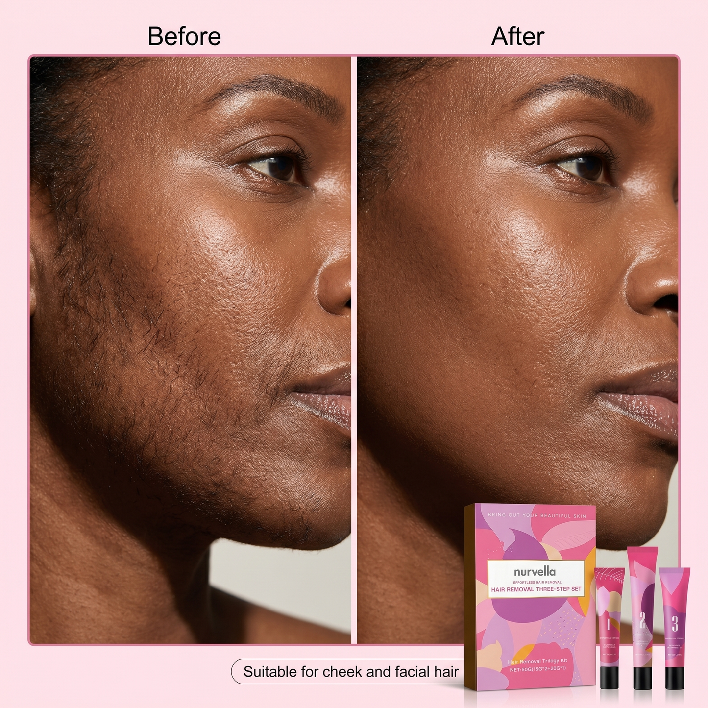 Nurvella Hair Removal Trilogy Kit