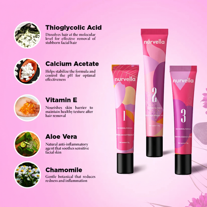 Nurvella Hair Removal Trilogy Kit