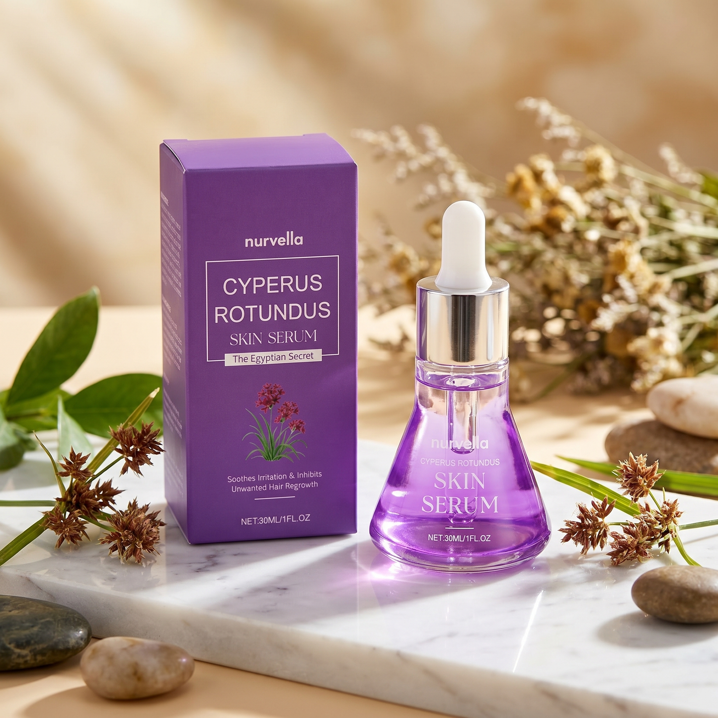 Nurvella Cyperus Rotundus Serum